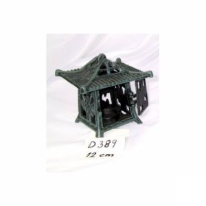 litinová zahradní lampa na svíčku,dekorační lampa z litiny,litinová lampa na svíčku v japonském stylu