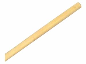 Smrková násada na smeták, délka 140 mm, průměr 22 mm.