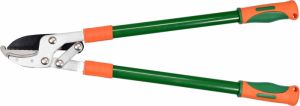 nůžky na větve dlouhé s kovadlinou do pr 45mm délka 72,5cm , nůžky dlouhé na větve s rovným střihem větve  do pr. 45mm,
