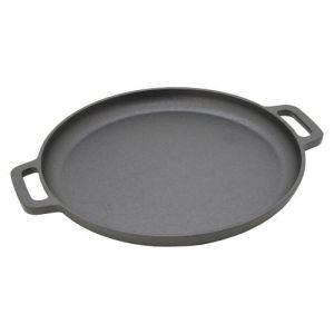 Grilovací pánev kulatá LITINA, litinová pánev na gril,  Grilovací pánev z litiny průměru 30cm.