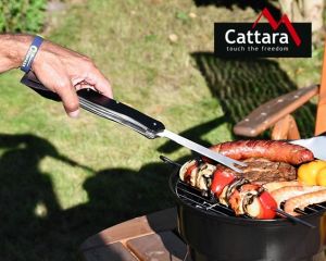 skládací grilovací nářadí cestovní víceúčelové 5in1, grilovací příbor skládací s pouzdrem k cestovnímu grilu, dárek k grilu pro camping do karavanu, grilovací příbor do batohu skládací 5 v jednom