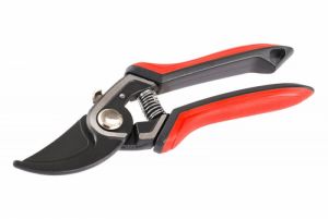 NŮŽKY ZAHRADNICKÉ 21CM čepel HCS SK-5 - japonská ocel teflon ergonomicky tvarované ručky  půlkulatý břit