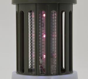 Svítilna campingová nabíjecí + lapač hmyzu, Lampička s elektronickým lapačem hmyzu,