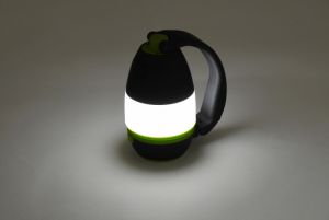 Multifunkční kempingová LED svítilna s rozkládacím tělem, opatřená Li-Ion akumulátorem s funkcí powerbanky. Svítilna MULTILAMP LED 150lm nabíjecí