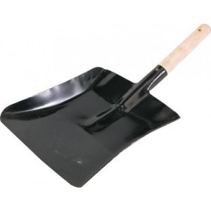 Lopatka na uhlí 530 x 220 mm, lopatka na smetí , lopatka na popel, plechová lopatka, železná lopatka