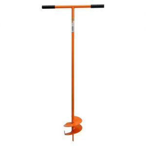 Vrták do půdy ruční, pruměr 170mm délka1,1m, ruční půdní vrták průměr 17cm ,vrták na sloupky so země, zemní vrták 17cm sázecí vrták na zahradu