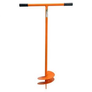 zemní vrták 25cm Vrták do půdy ruční průměr 250mm délka 1,1m, ruční půdní vrták průměr 25cm ,ruční vrták na plotové sloupky,vrták na sázení stromků, 