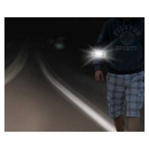 zacvkávací bezpečnostní Stříbrný reflexní pásek  viditelný za každého počasí odrazka na oblečení , reflexní pásek na ruku  nohu  
