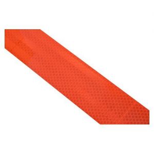 Samolepící reflexní pruh šířky 5cm, barevné provedení červená červená odrazka samolepící  na kamion 5m délka , reflexní nálepka červená 15m dlouhá 